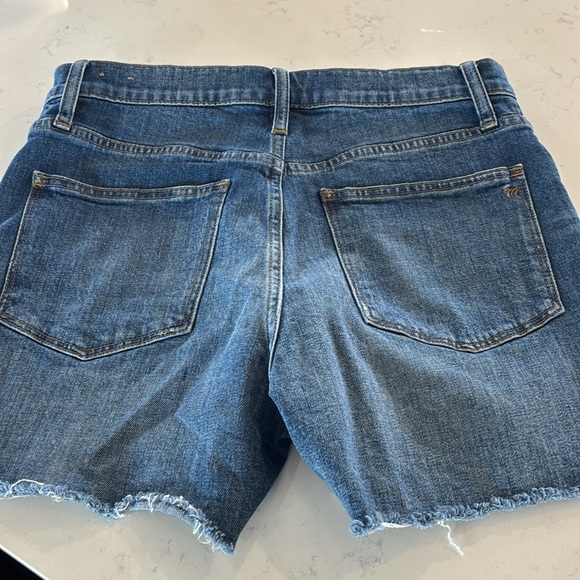 Madewell high rise denim shorts size 28 - Picture 5 of 5